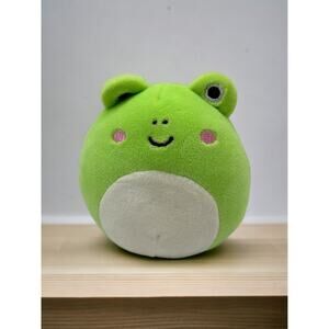 Kellytoy Squishmallow Green Wendy The Frog 4” Stuffed Animal Plush Toy Collect